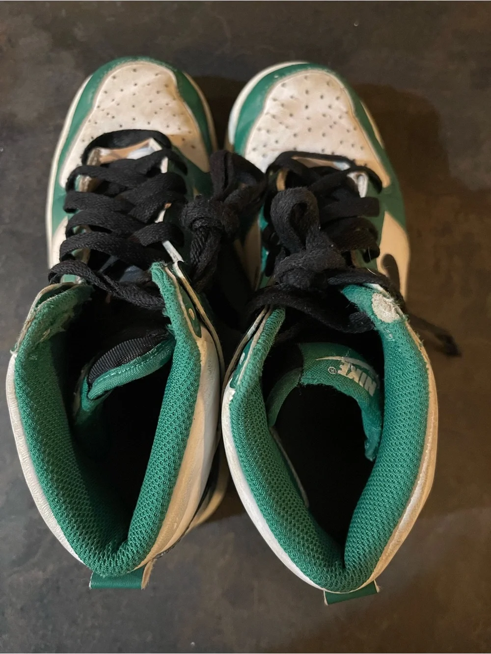 Nike Dunk High 'Celtics' Sneaker Shoes Kids